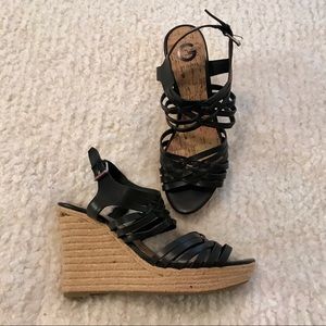 G by Guess wedge sandals